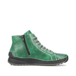 Rieker Laced Ankle Boot Green