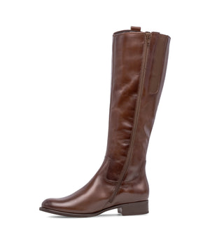 Gabor Leather Knee High Tan Sattle