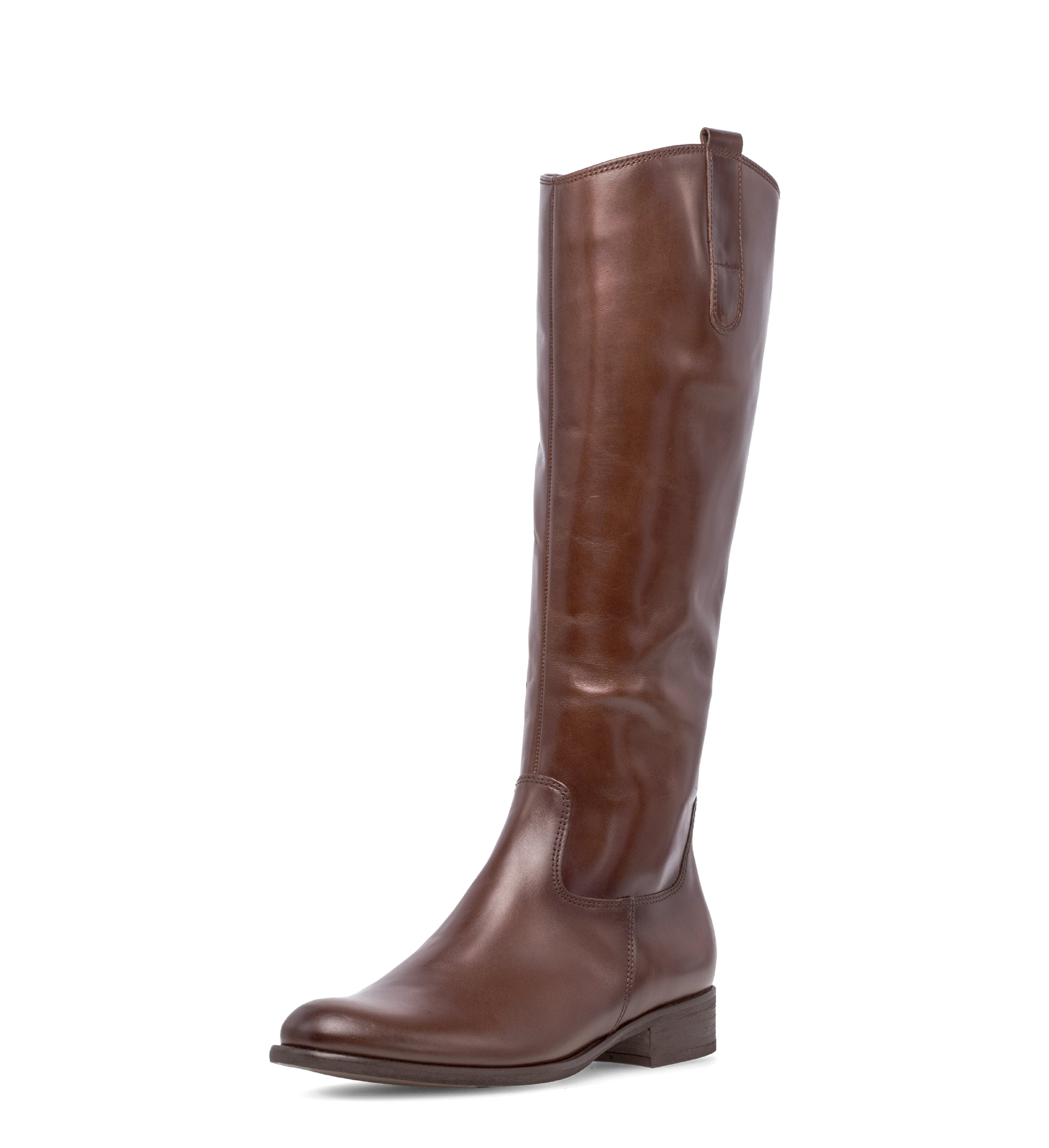 Gabor Leather Knee High Tan Sattle