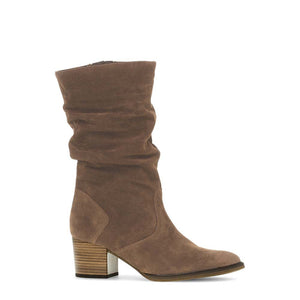 Gabor Slouch Mid Calf Boot Whiskey Suede