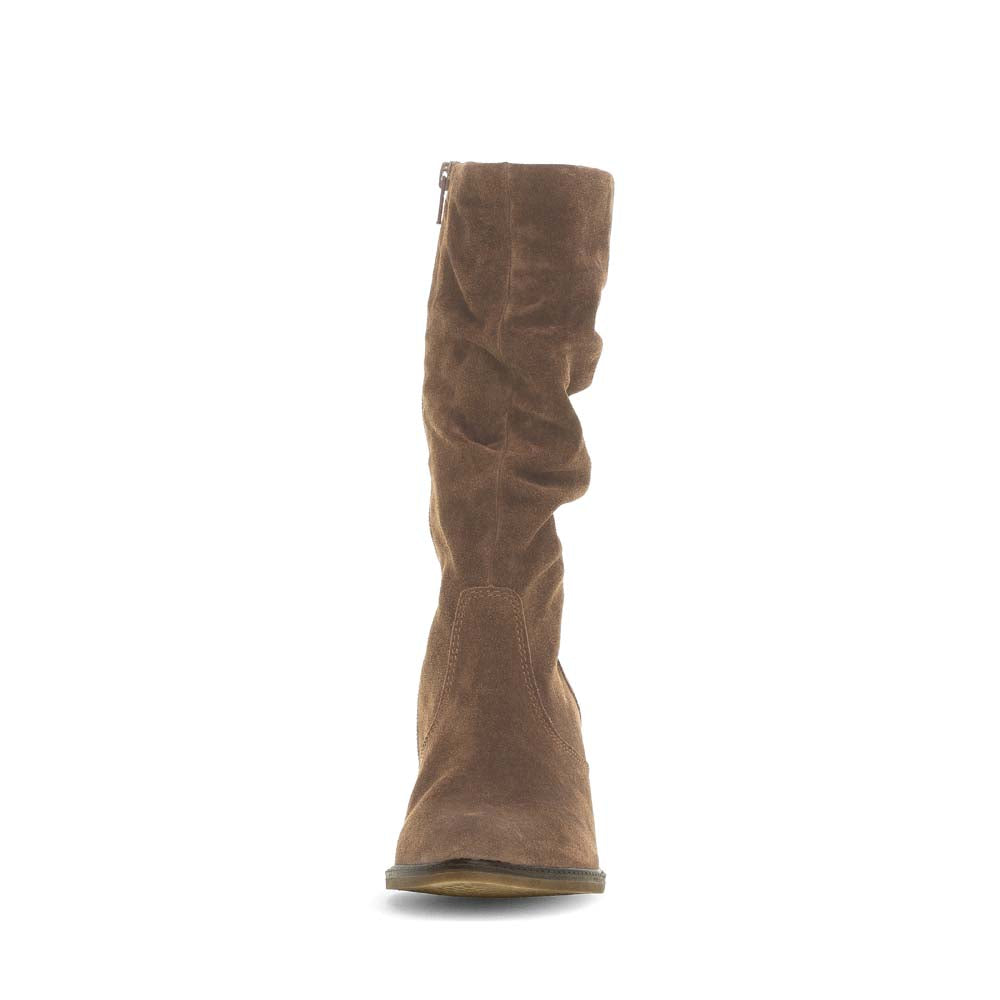 Gabor Slouch Mid Calf Boot Whiskey Suede