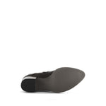 Gabor Slouch Mid Calf Boot Black Suede