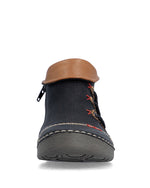Rieker Short Cuff Ankle Boot Black