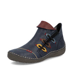 Rieker Low Ankle Boot Navy Multi