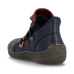 Rieker Low Ankle Boot Navy Multi