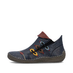 Rieker Low Ankle Boot Navy Multi