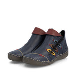 Rieker Low Ankle Boot Navy Multi