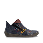Rieker Low Ankle Boot Navy Multi