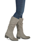 Rieker High Slouch Boot Taupe