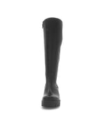 Gabor Knee High Wedge Boot Black