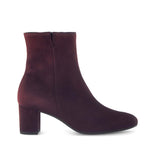 Gabor Classic Ankle Boot Mulberry Suede