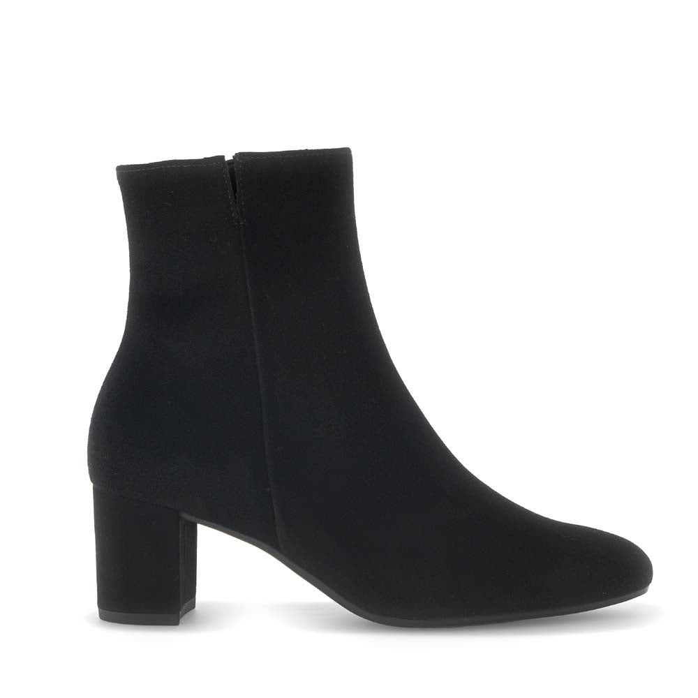 Gabor Classic Ankle Boot Black Suede