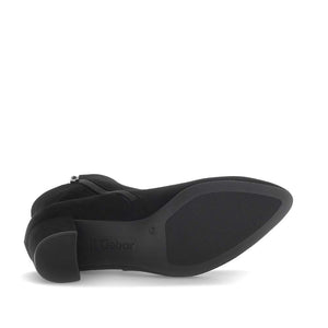 Gabor Classic Ankle Boot Black Suede