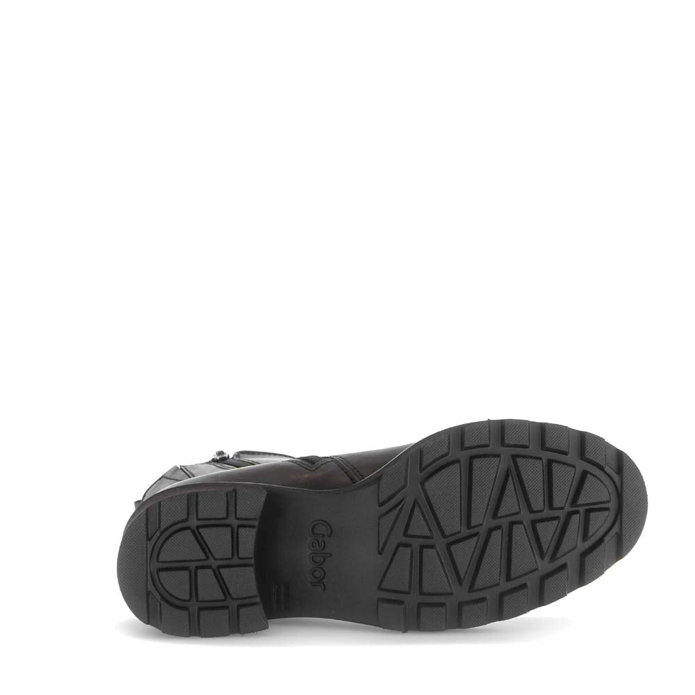 Gabor Chunky Ankle Boot Black