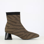 Gioseppo Fabric Ankle Boot Black Multi