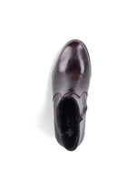 Rieker Platform Chelsea Ankle Boot Dark Wine