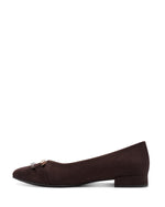 Jana Classic Low Court Buckle Mocca