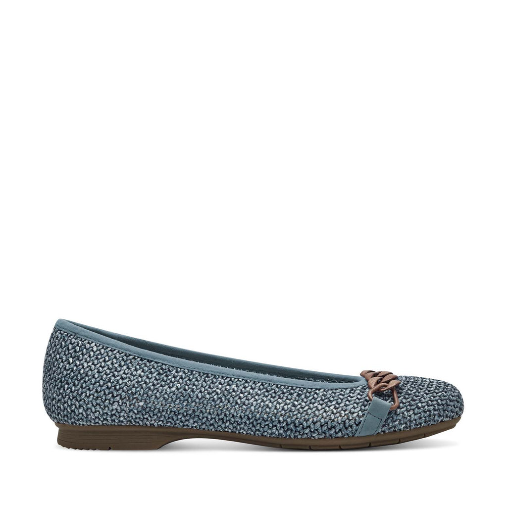 Jana Weave Pump Denim