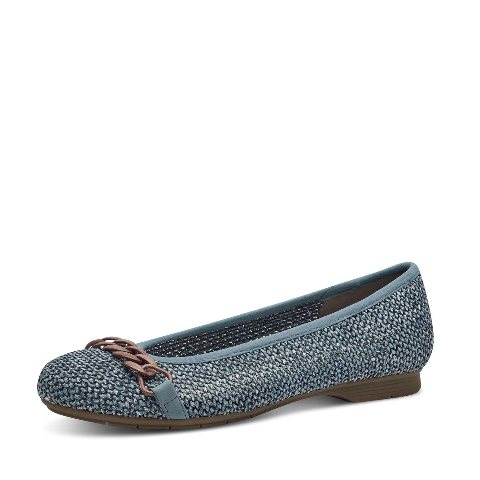 Jana Weave Pump Denim