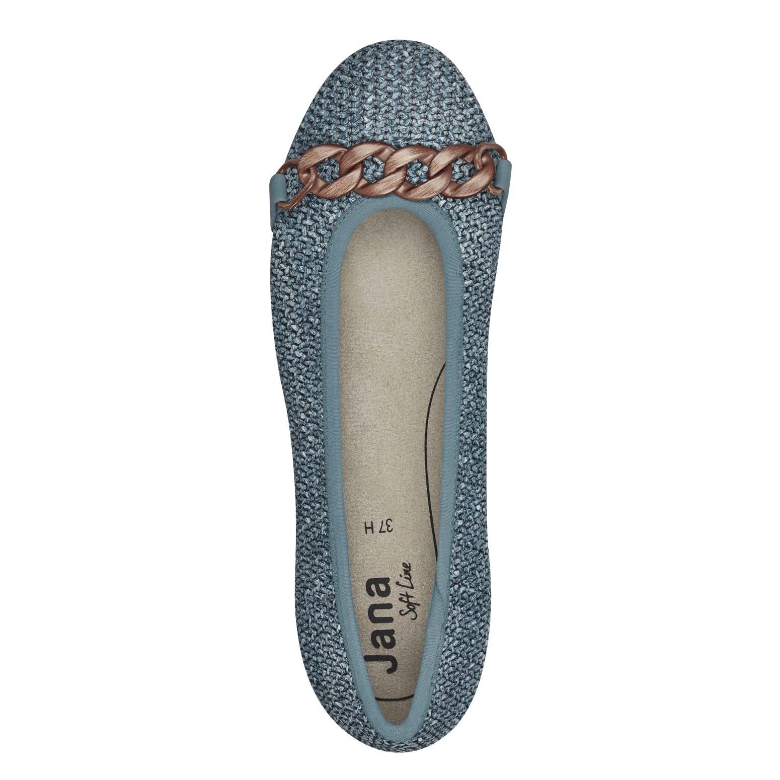 Jana Weave Pump Denim