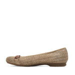 Jana Weave Pump Natural