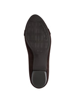 Jana Classic Block Heel Court Mocca