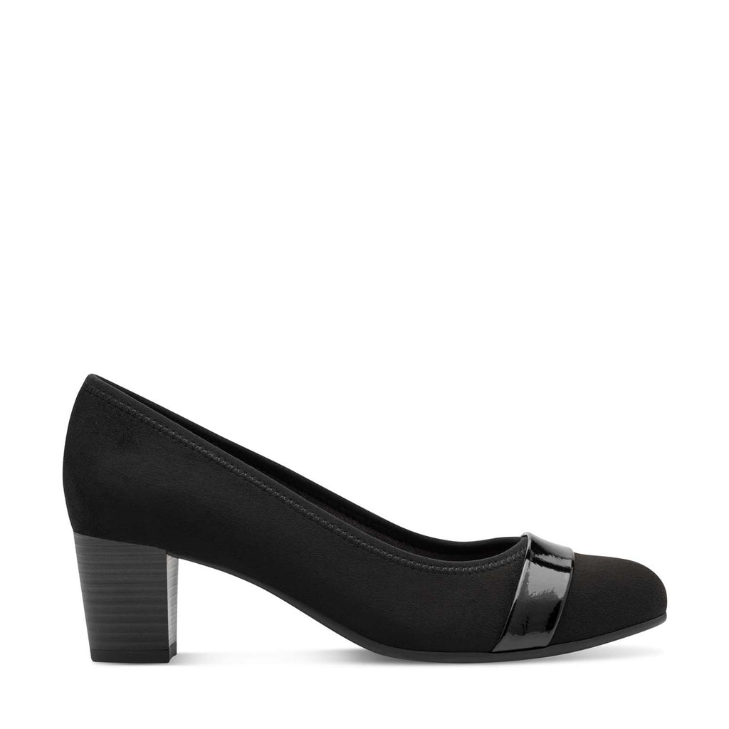 Jana Classic High Heel Court Black