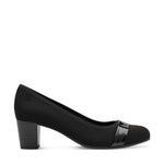 Jana Classic High Heel Court Black