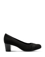 Jana Classic Court Velour Black