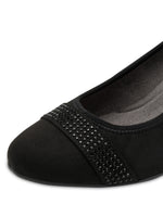 Jana Classic Court Velour Black