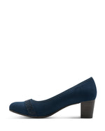 Jana Classic Court Velour Navy