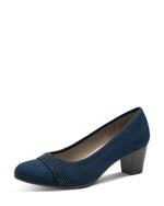 Jana Classic Court Velour Navy