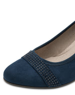 Jana Classic Court Velour Navy