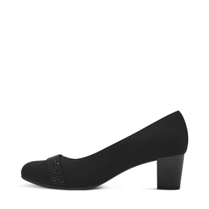 Jana Classic Court Black Velour