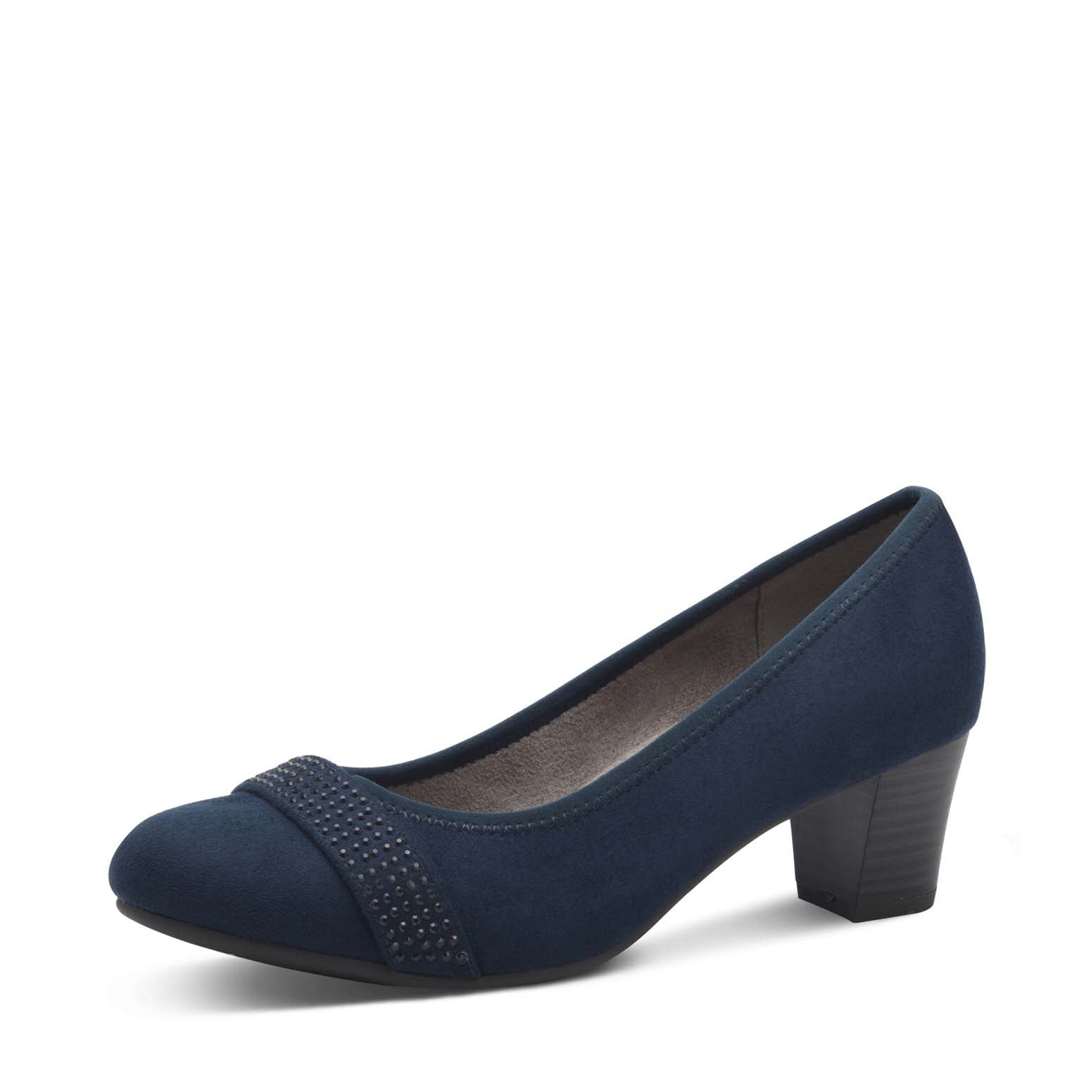 Jana Classic Court Navy Velour