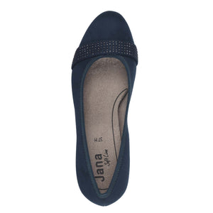 Jana Classic Court Navy Velour