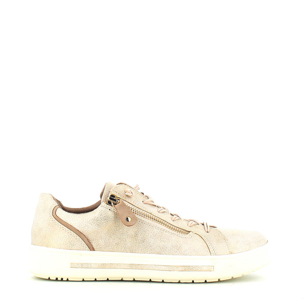 Jana Low Trainer Cloudy Gold