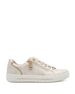 Jana Low Trainer Cloudy Gold