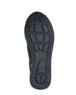 Jana Zip Wedge Trainer Navy Light Gold