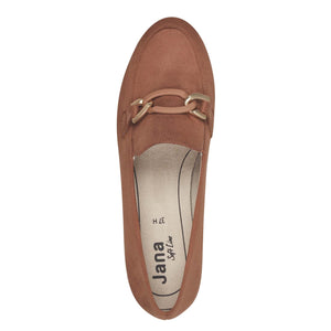 Jana Classic Loafer Cognac