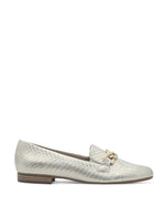 Jana Classic Loafer Gold Metal
