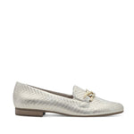 Jana Classic Loafer Gold Metal