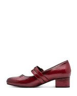 Jana Low Heel Mary Jane Fire Patent