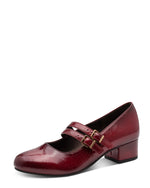 Jana Low Heel Mary Jane Fire Patent