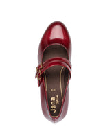 Jana Low Heel Mary Jane Fire Patent