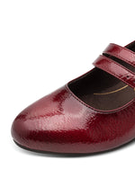 Jana Low Heel Mary Jane Fire Patent