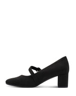 Jana High Heel Mary Jane Black