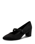 Jana High Heel Mary Jane Black