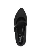 Jana High Heel Mary Jane Black