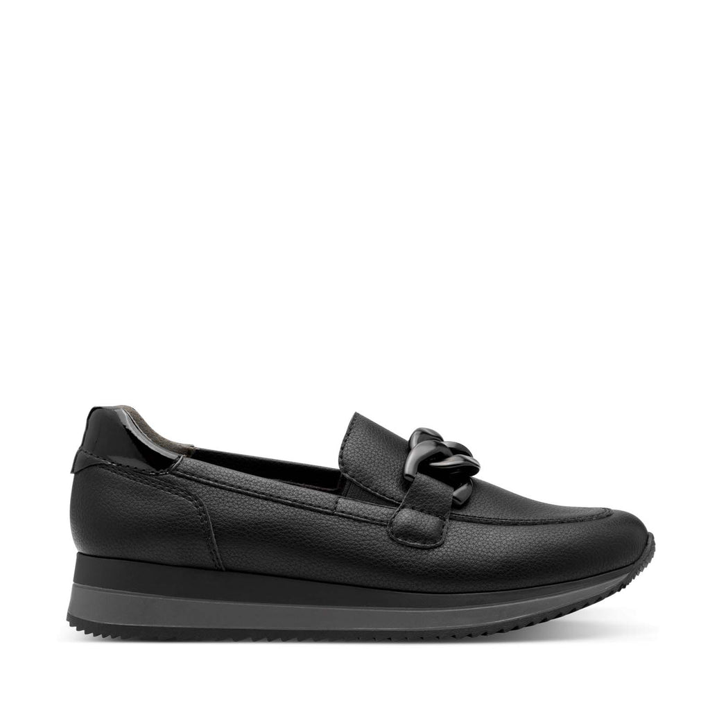 Jana Classic Loafer Black